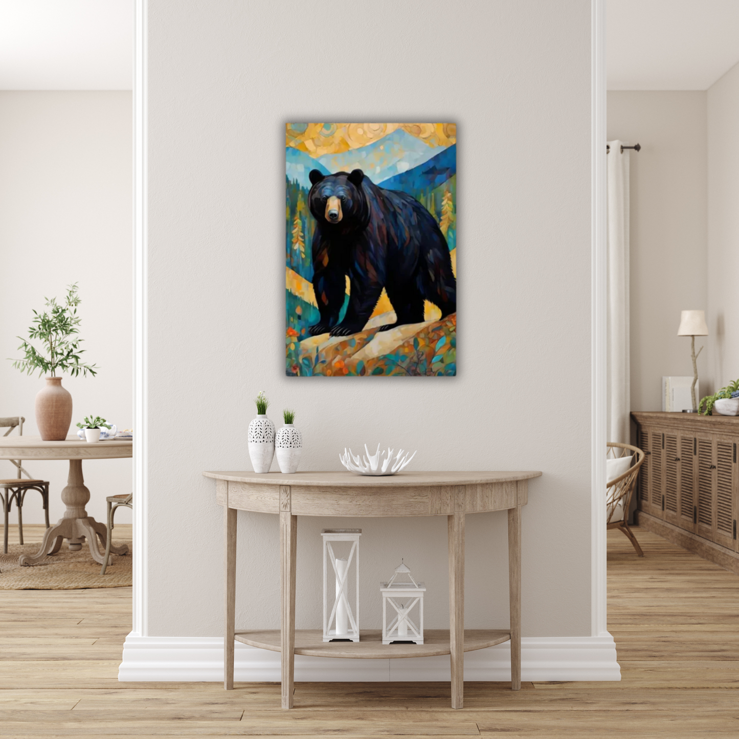 24" x 36"  Stretched Canvas Print Wall Art  (Made in USA)