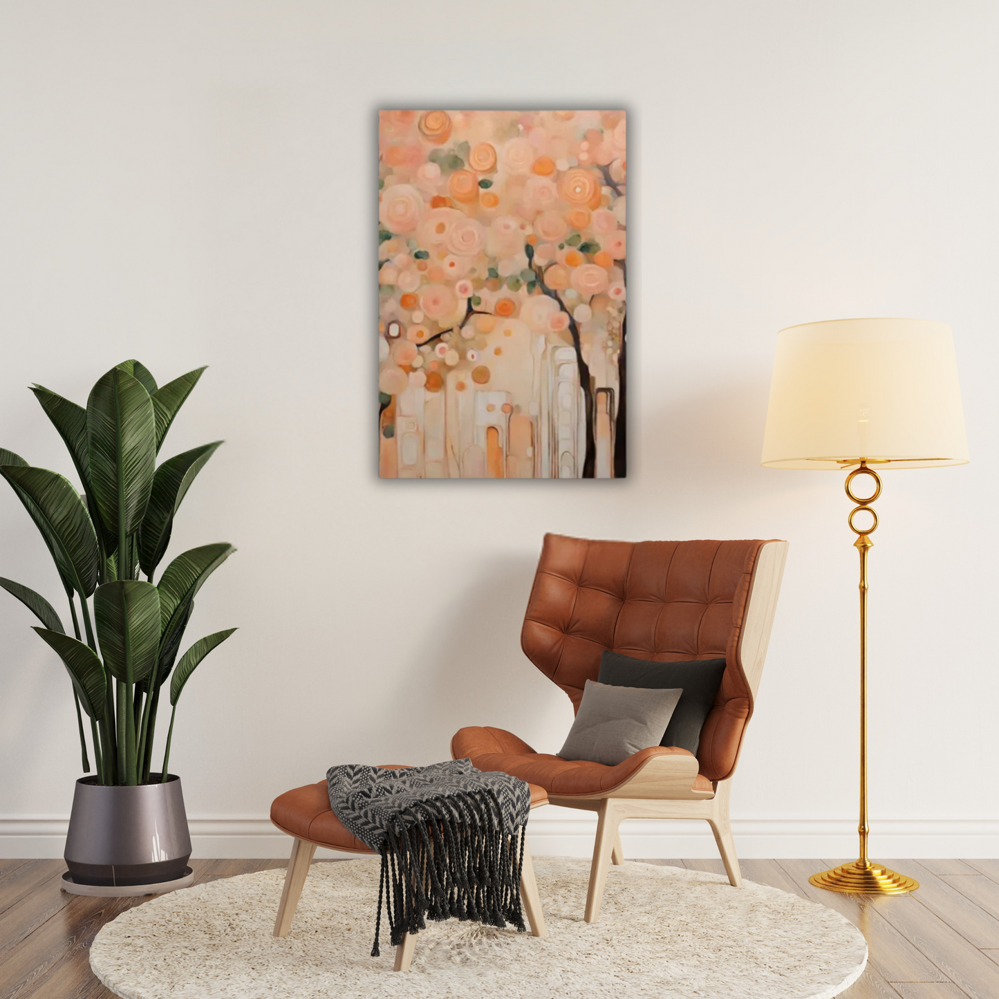 24" x 36"  Stretched Canvas Print Wall Art  (Made in USA)