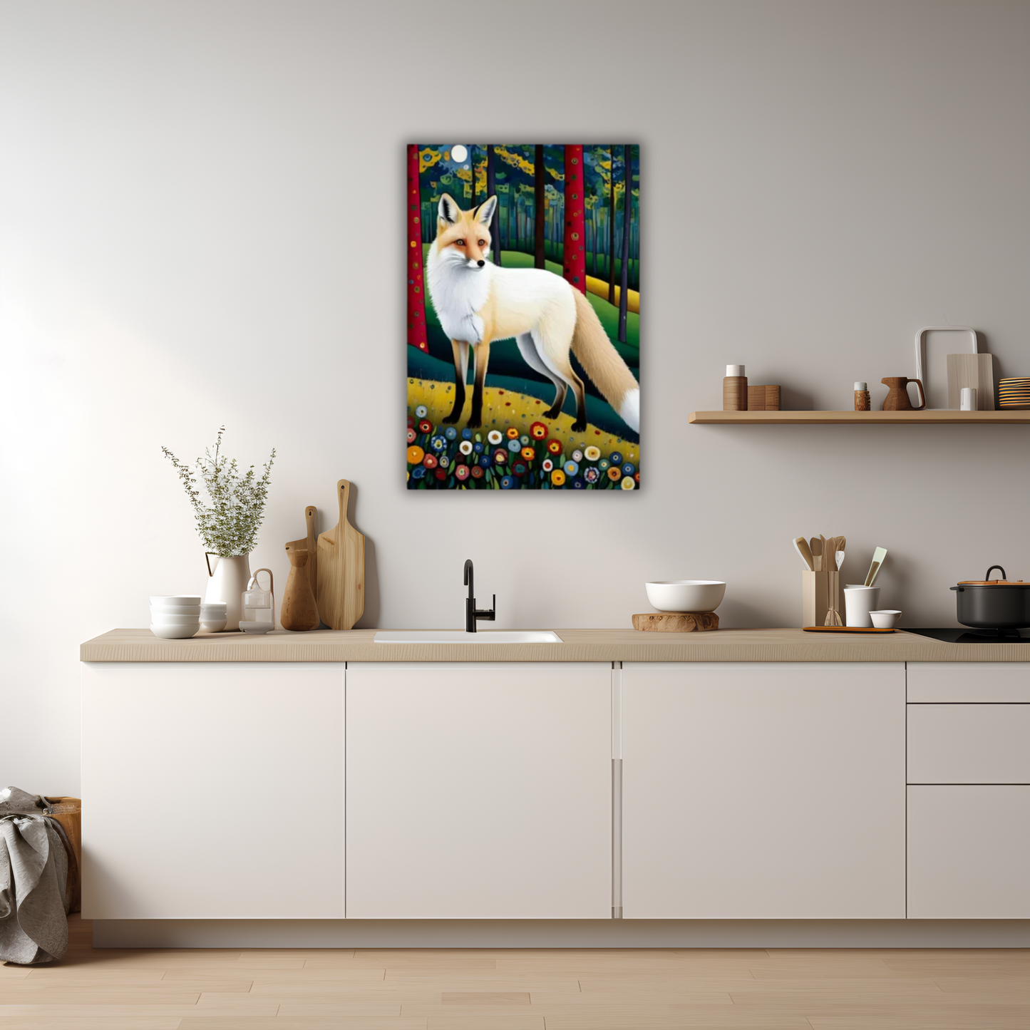 24" x 36" Stretched Canvas Print Wall Art (Made in USA)