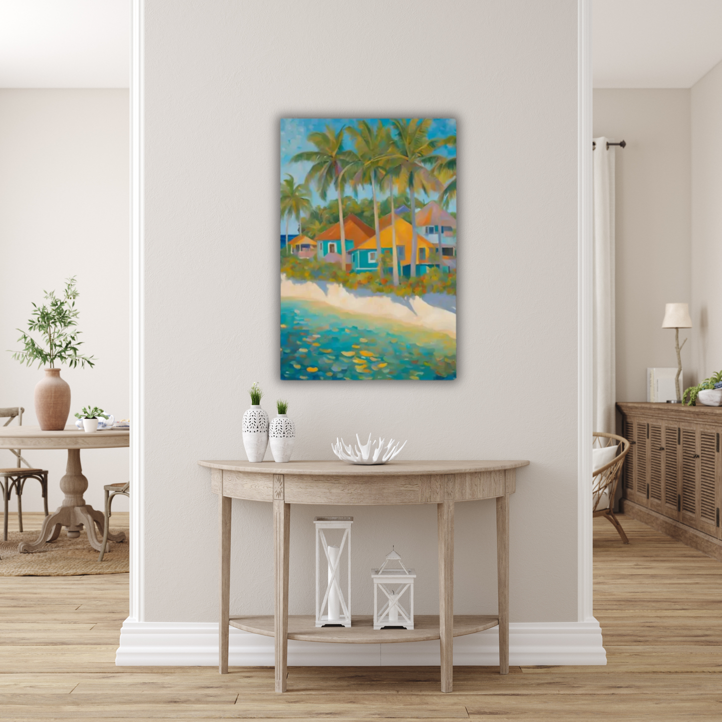 24" x 36" Stretched Canvas Print Wall Art (Made in USA)