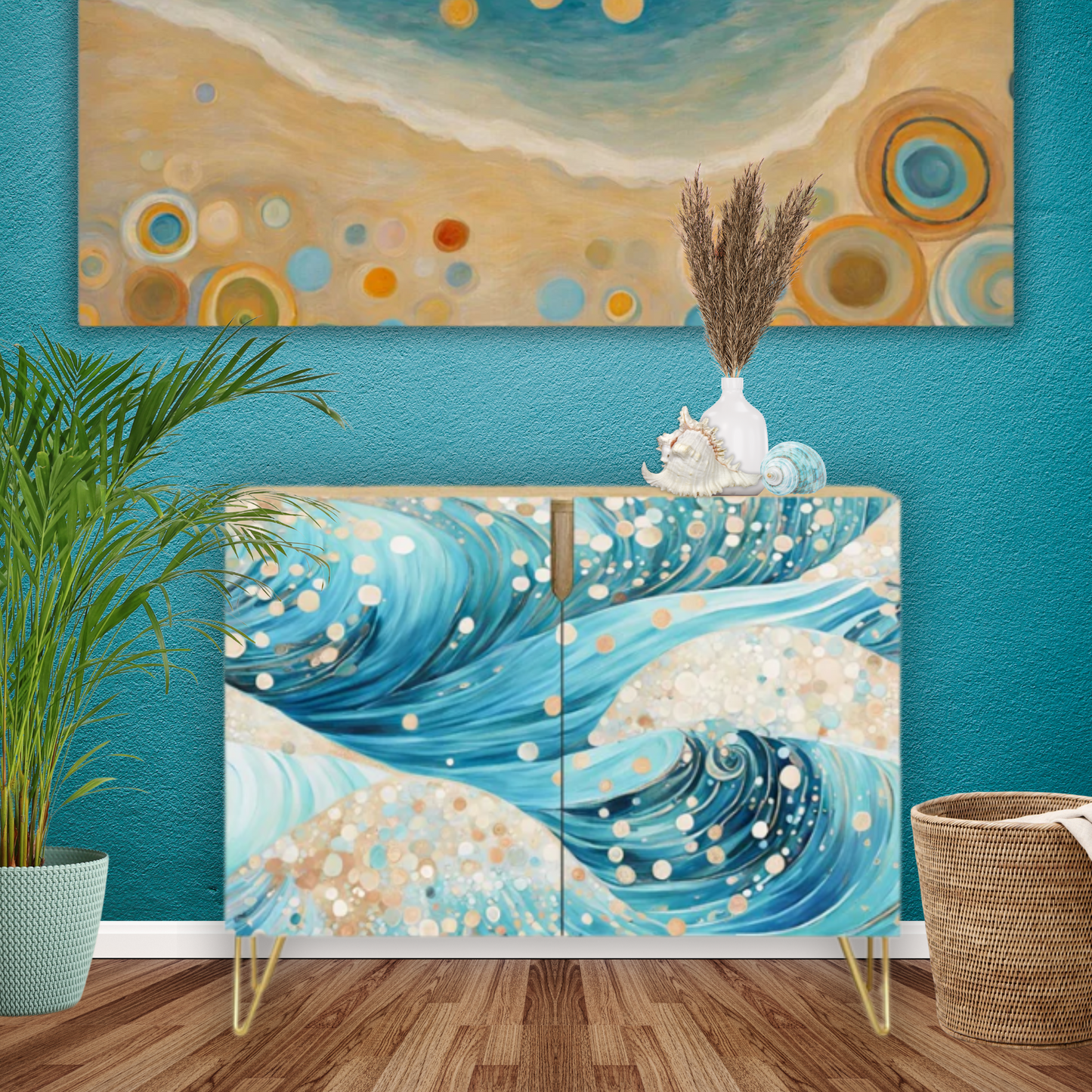 Wooden Storage Cabinet