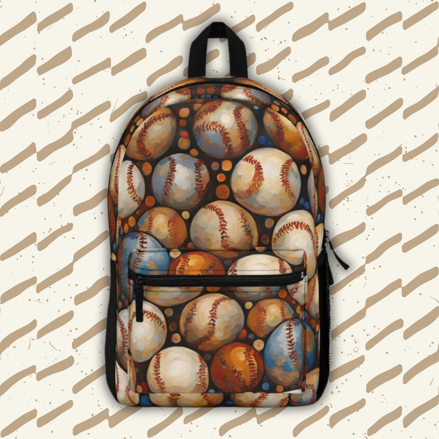 Vintage Baseballs Backpack