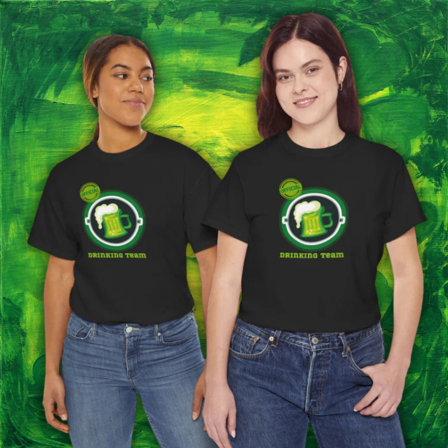 St. Pats Official Drinking Team Unisex Heavy Cotton Tee