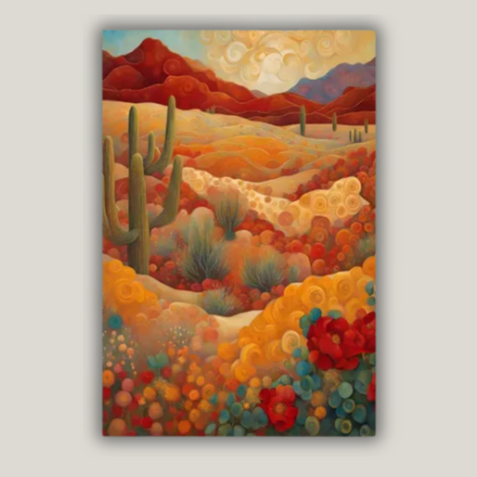 24" x 36" Stretched Canvas Print Wall Art (Made in USA)