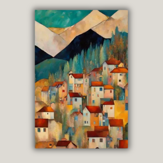 24" x 36" Stretched Canvas Print Wall Art (Made in USA)