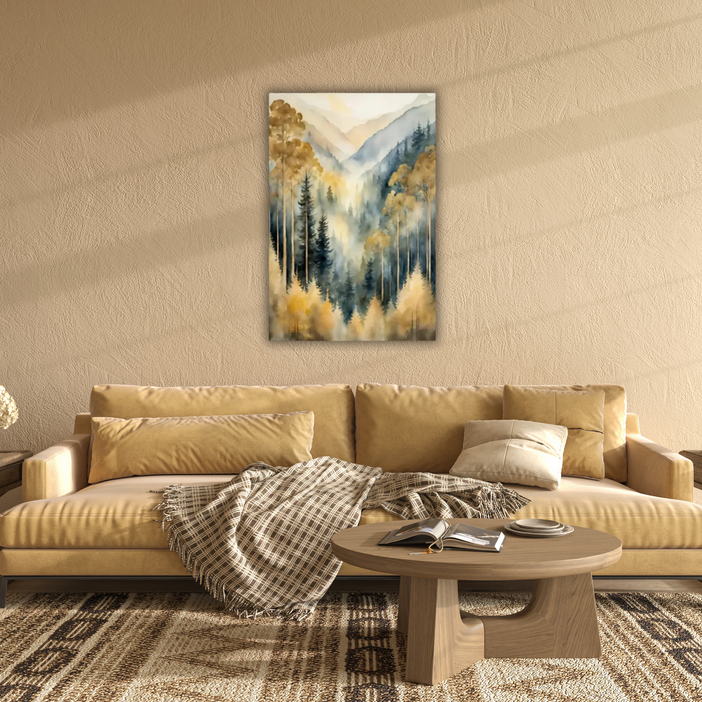 24" x 36" Stretched Canvas Print Wall Art (Made in USA)