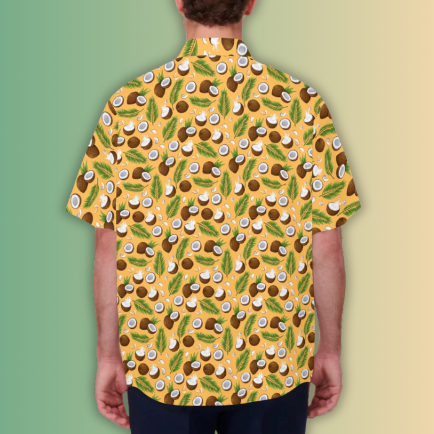 Coconut Fun Men's Hawaiian Shirt