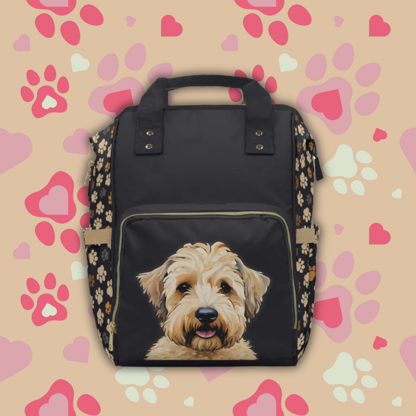 Wheaten Terrier Multifunctional Backpack