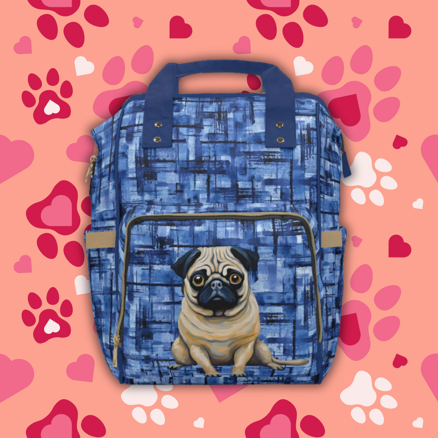Pug Multifunctional Backpack