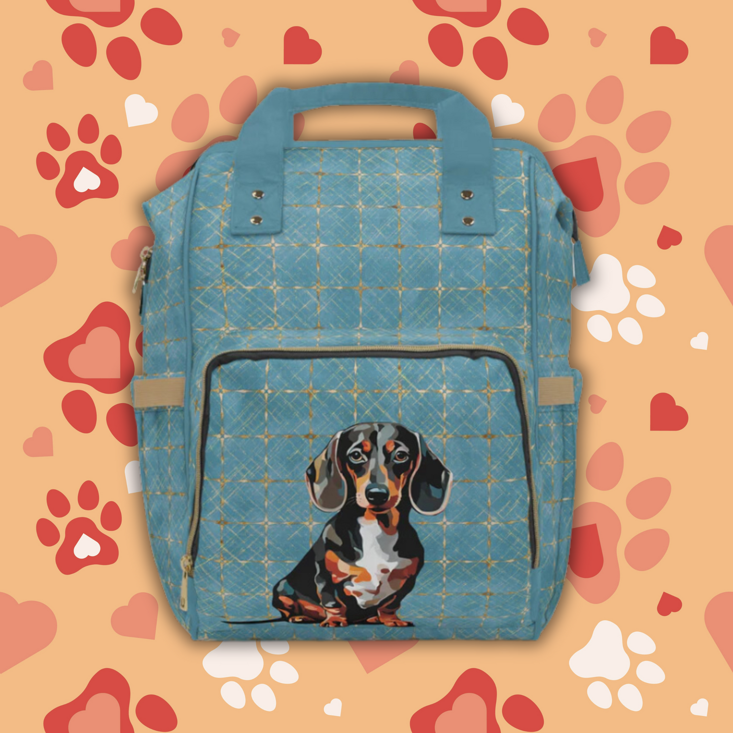 Dachshund Multifunctional Backpack