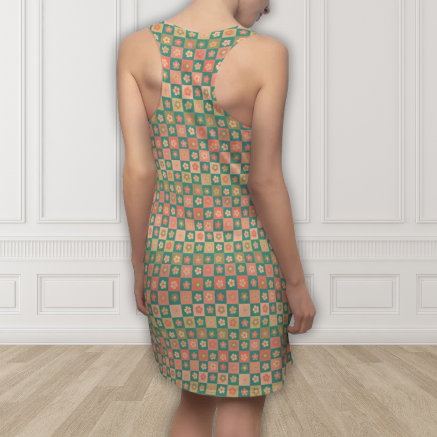Petals Women's Racerback Dress