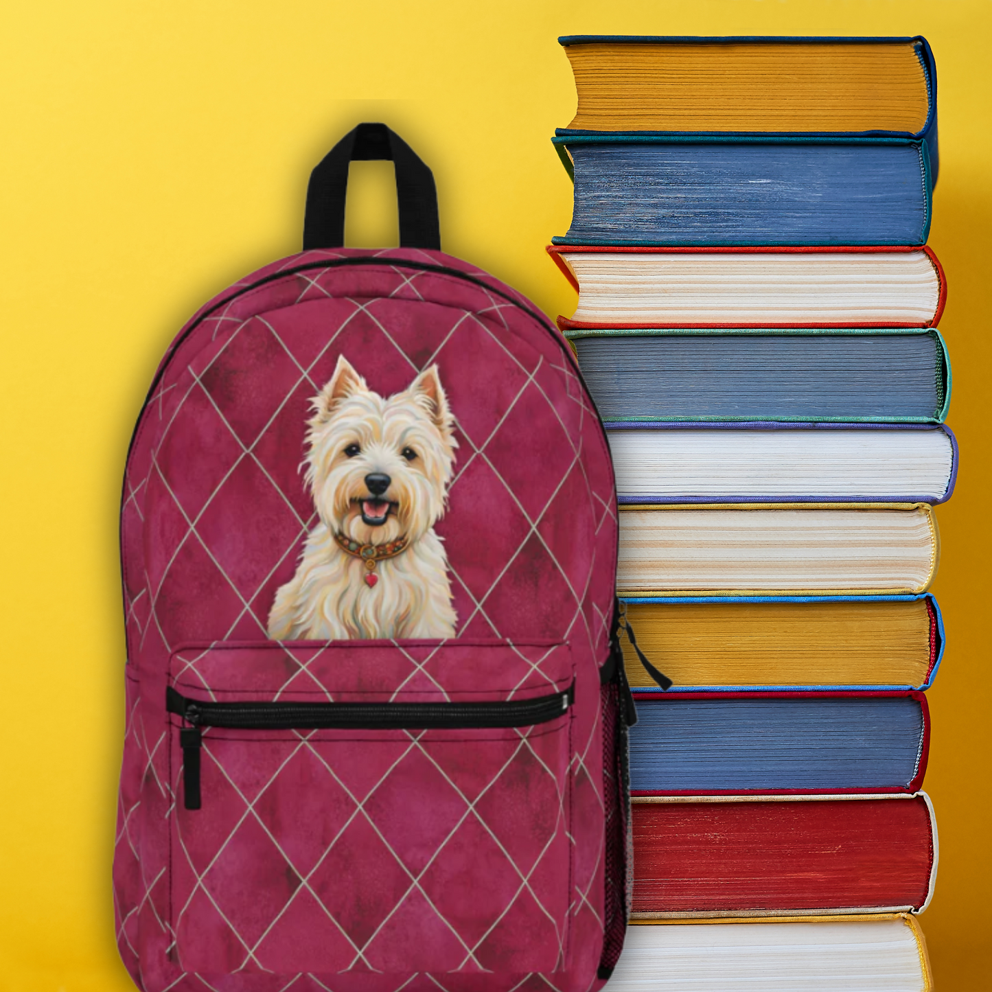 West Highland Terrier  Backpack