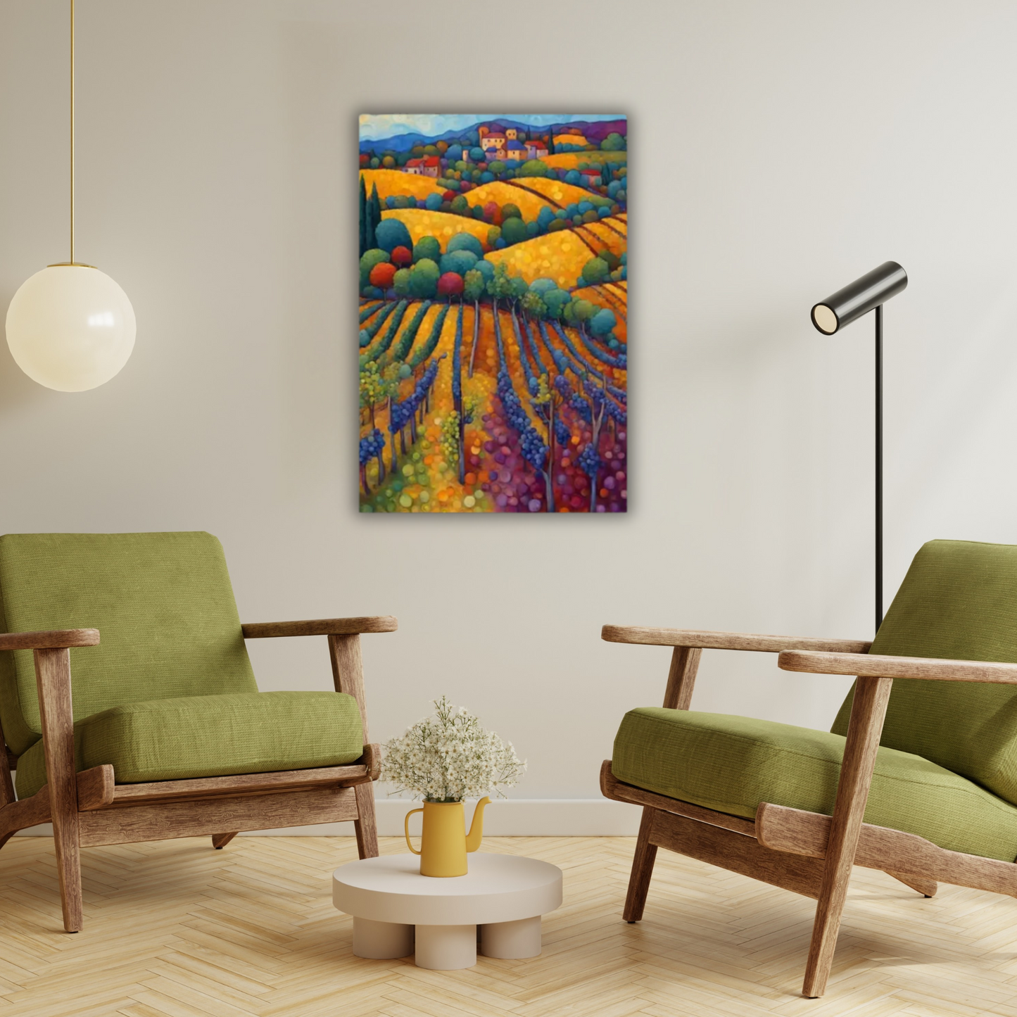 24" x 36" Stretched Canvas Print Wall Art (Made in USA)