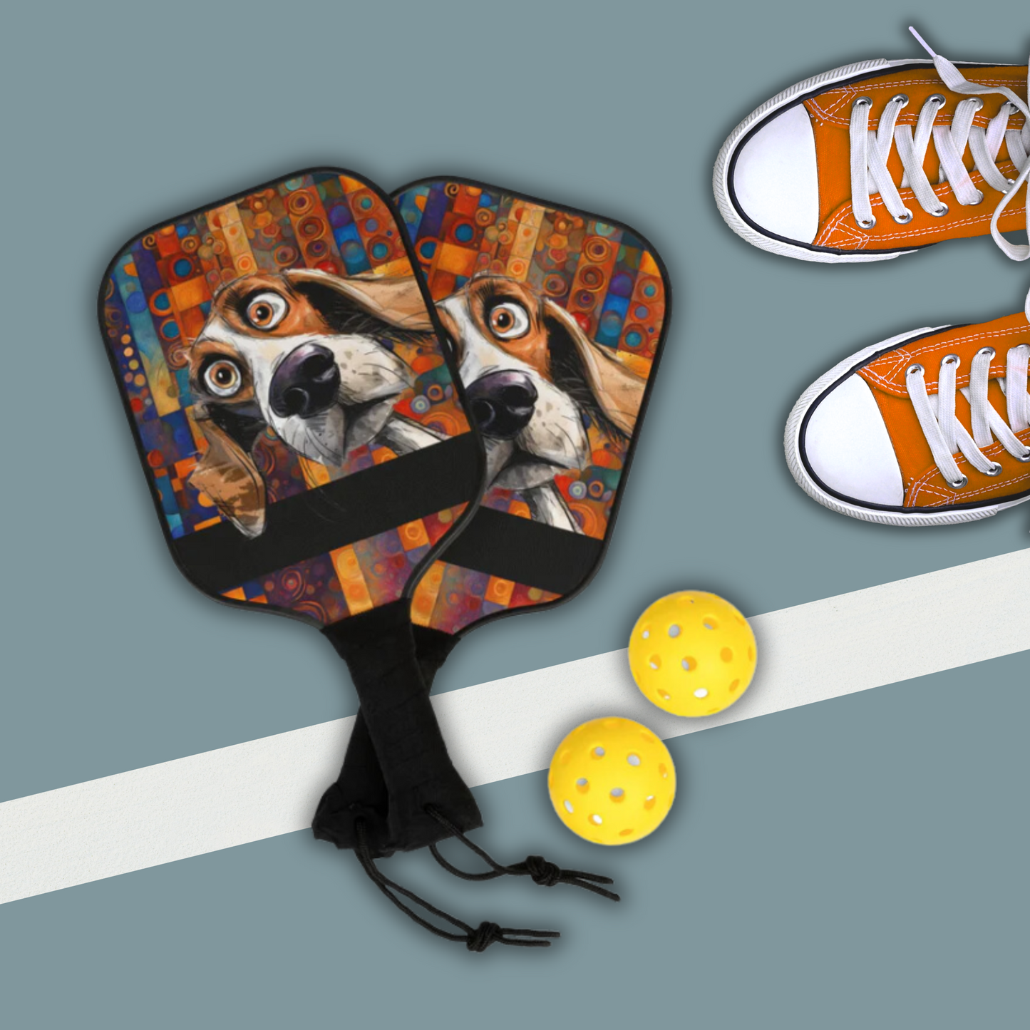 Crazy Beagle Pickleball Kit