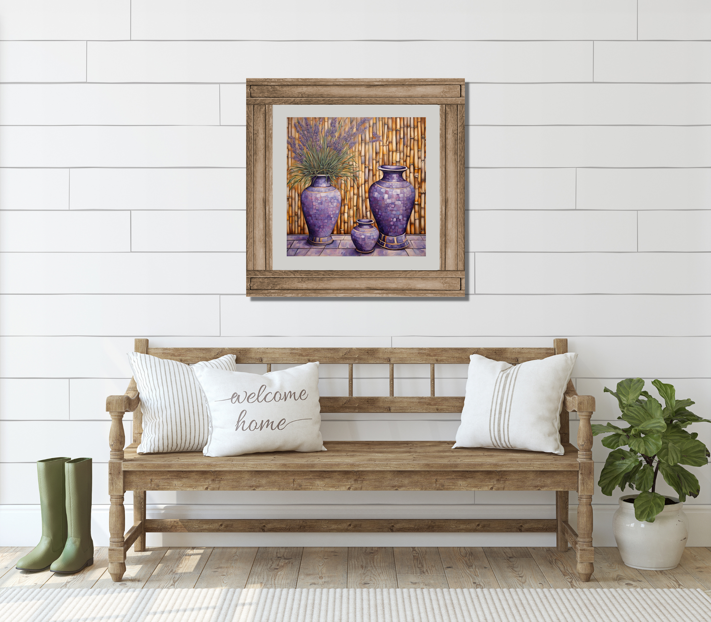 Lavender Love Poster