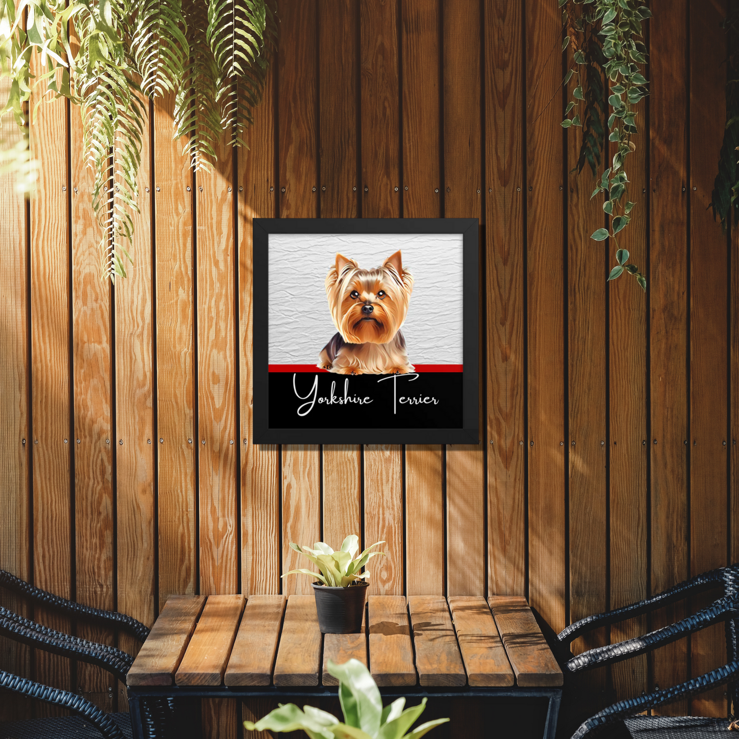 Yorkshire Terrier Framed poster