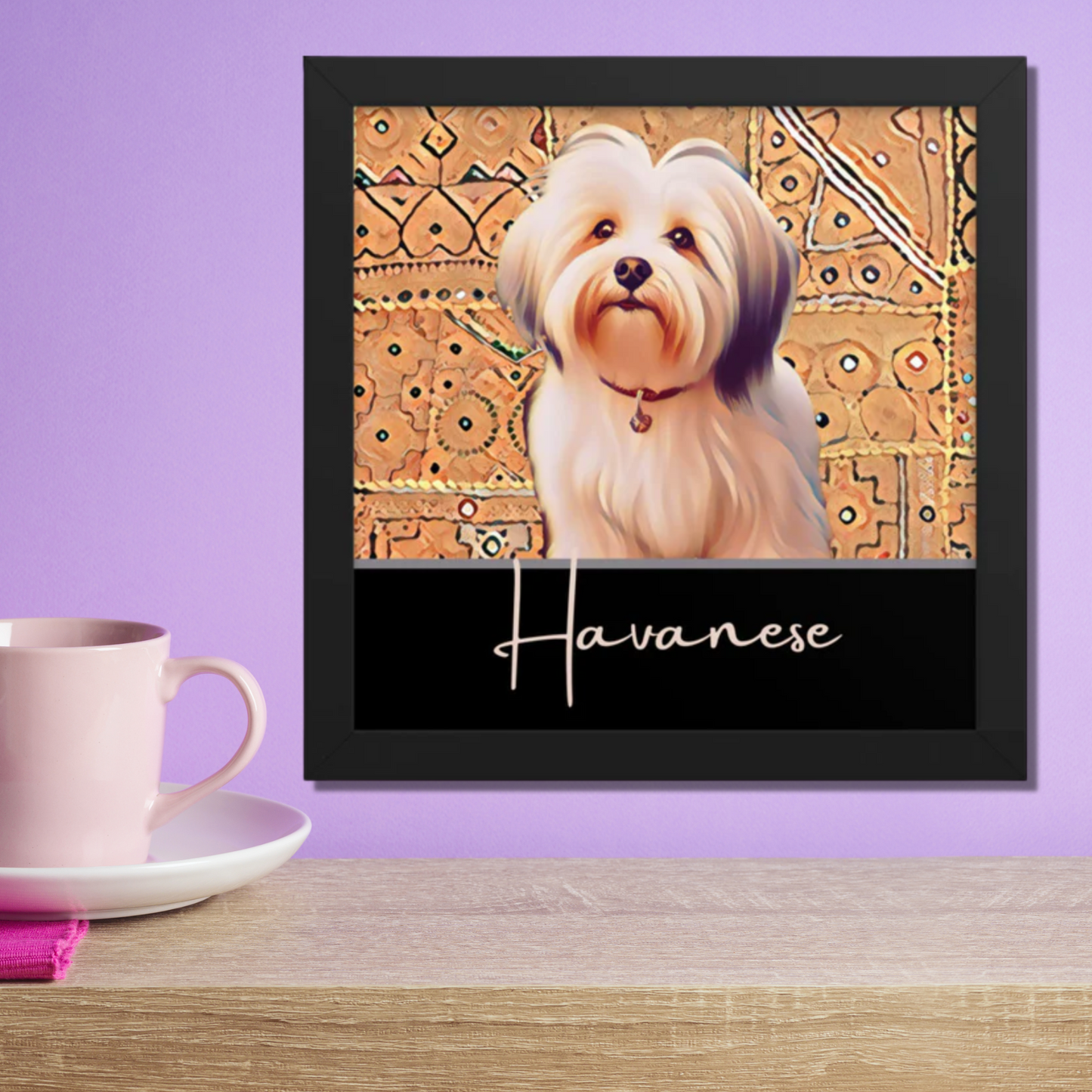 Havanese Framed poster