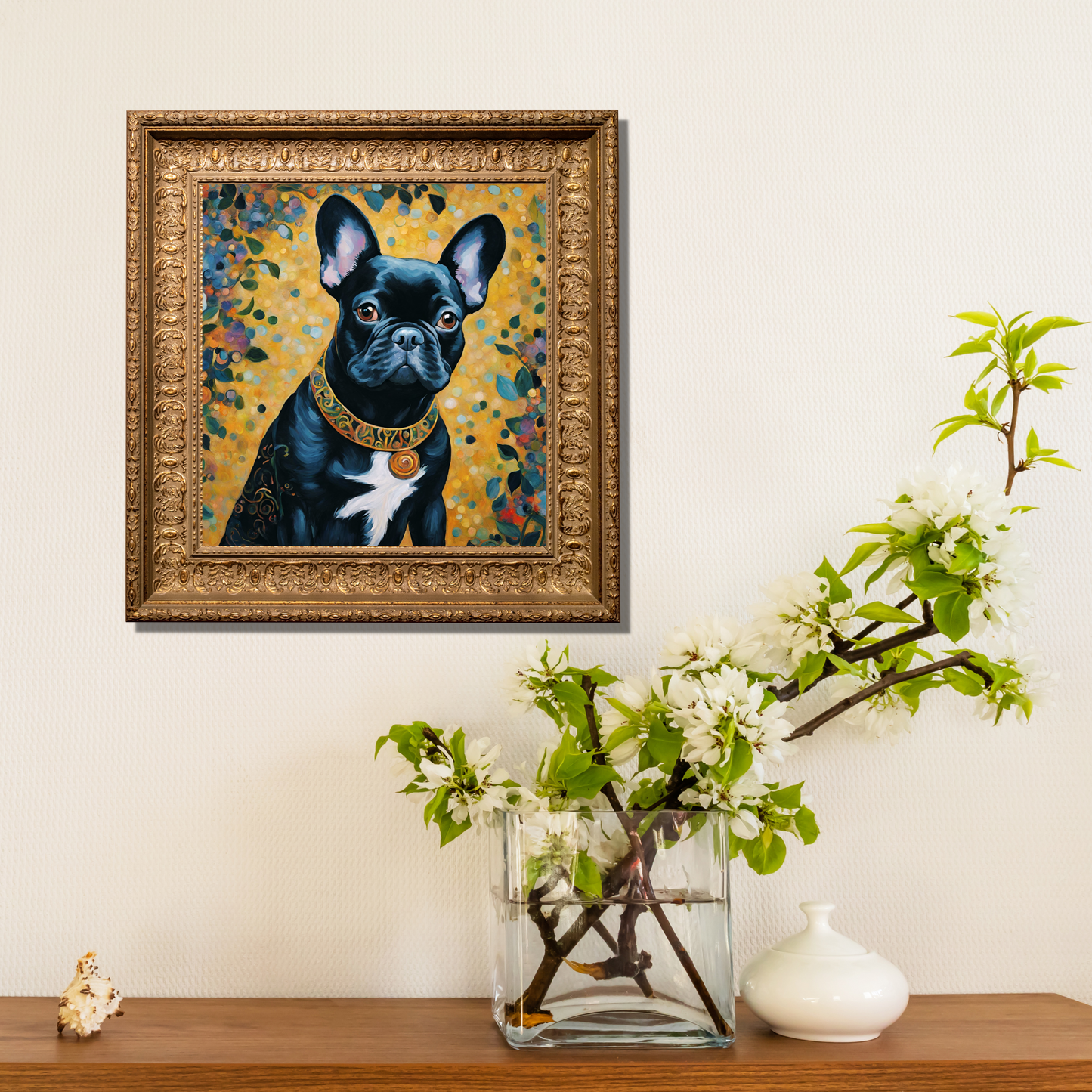 Mr. Handsome French Bulldog Poster