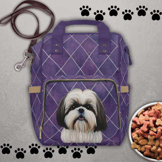 Shih Tzu 2 Multifunctional Backpack