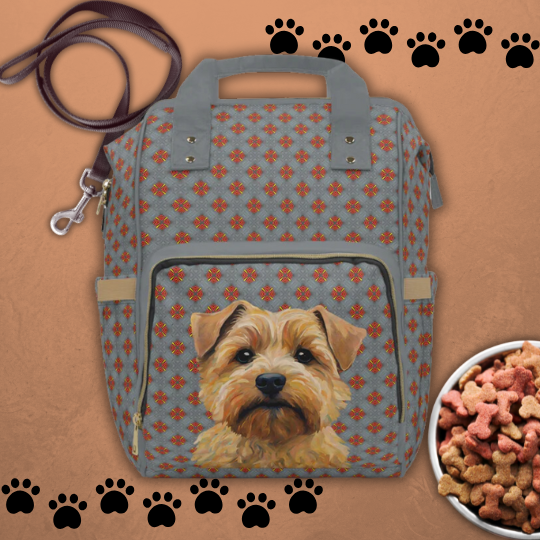 Norfolk Terrier 2  Multifunctional Backpack