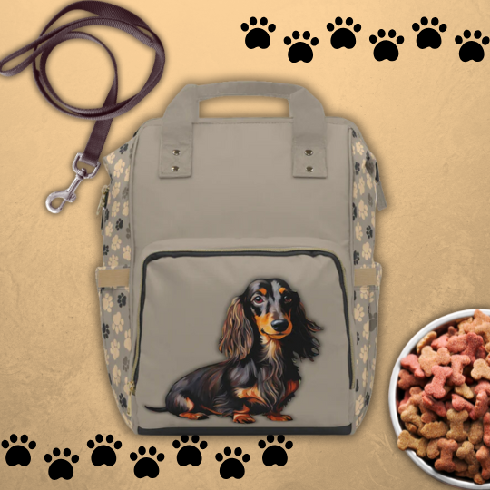 Dachshund (LH) Multifunctional Backpack