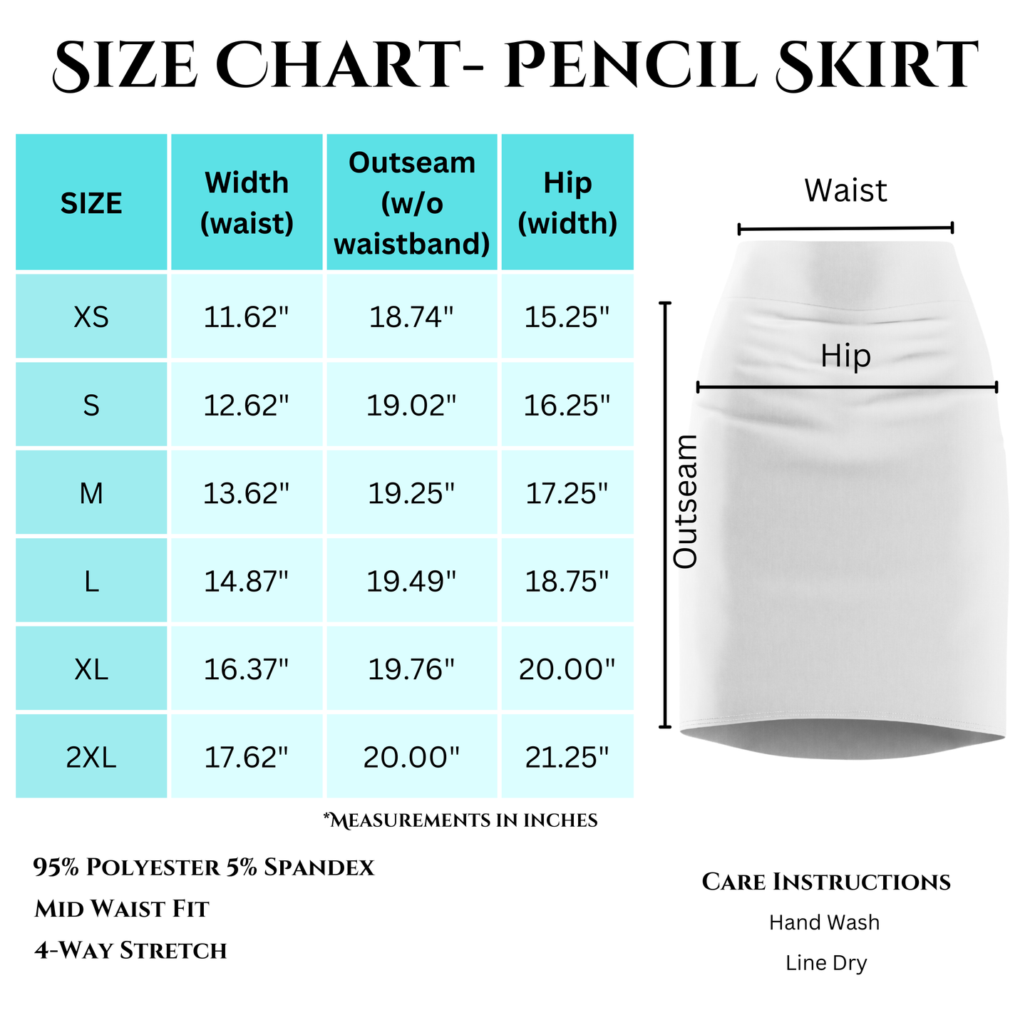 Bongo Women's Pencil Skirt