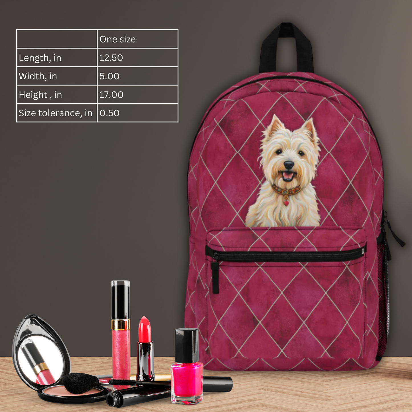 West Highland Terrier  Backpack