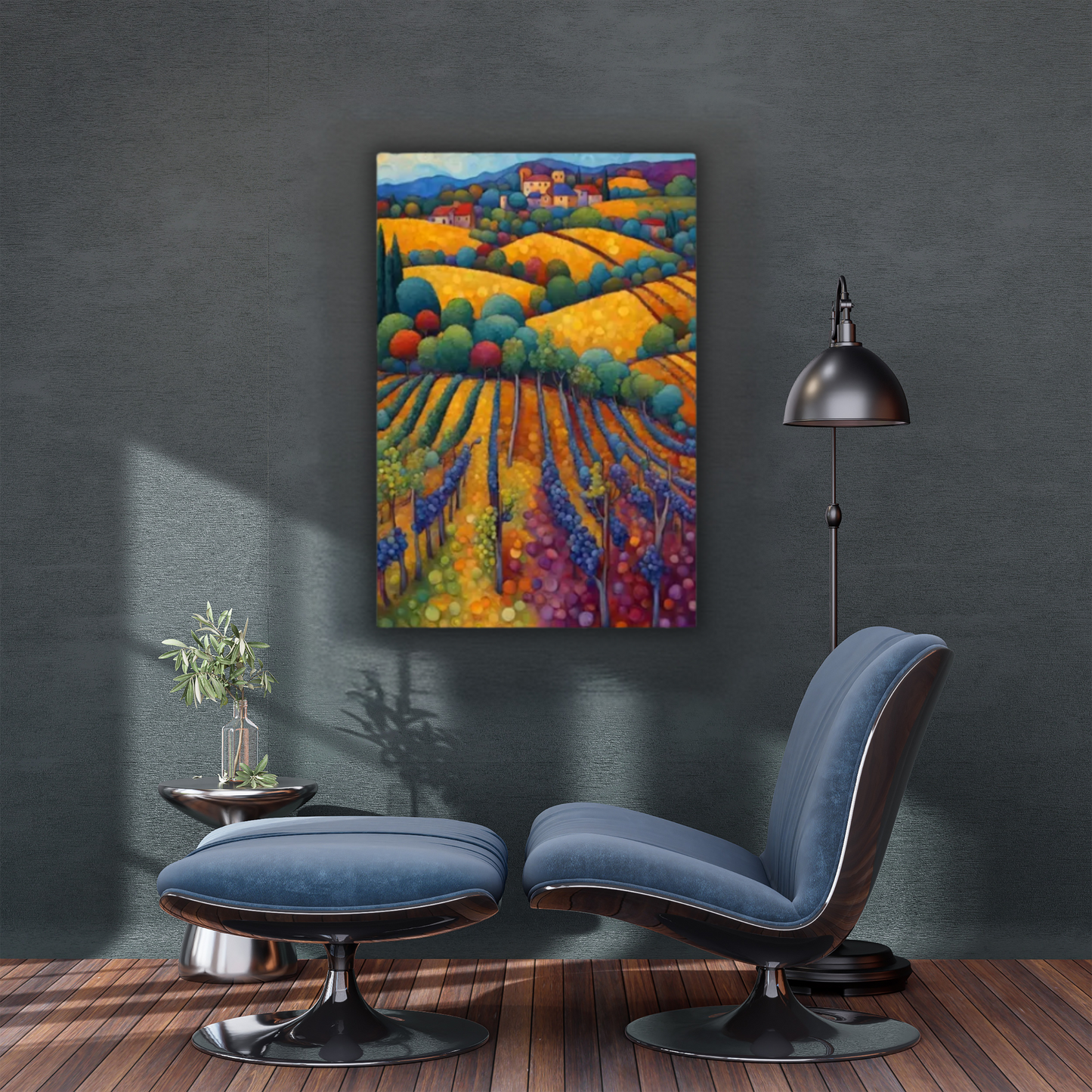 24" x 36" Stretched Canvas Print Wall Art (Made in USA)