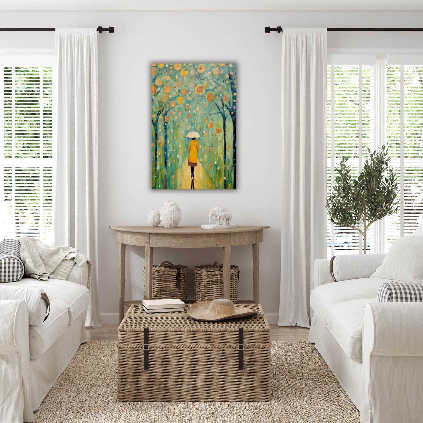 24" x 36" Stretched Canvas Print Wall Art (Made in USA)