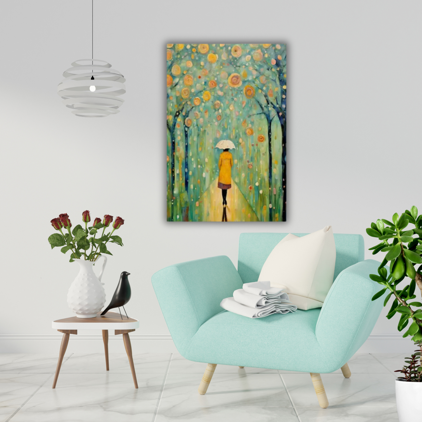 24" x 36" Stretched Canvas Print Wall Art (Made in USA)