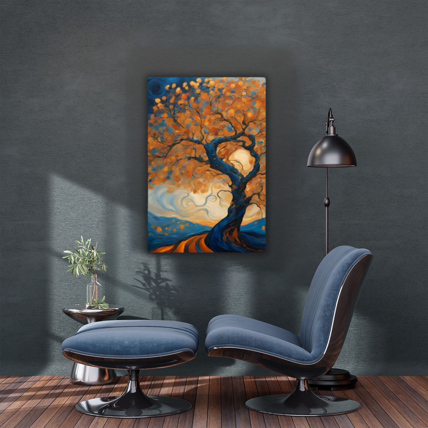 24" x 36" Stretched Canvas Print Wall Art (Made in USA)