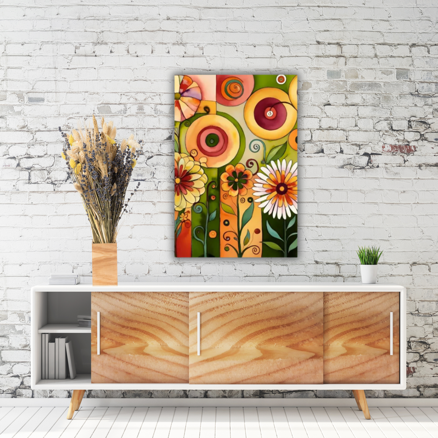 24" x 36" Stretched Canvas Print Wall Art (Made in USA)