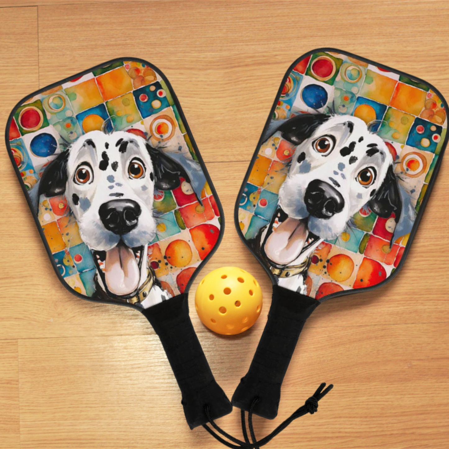 Crazy Dalmatian Pickleball Kit