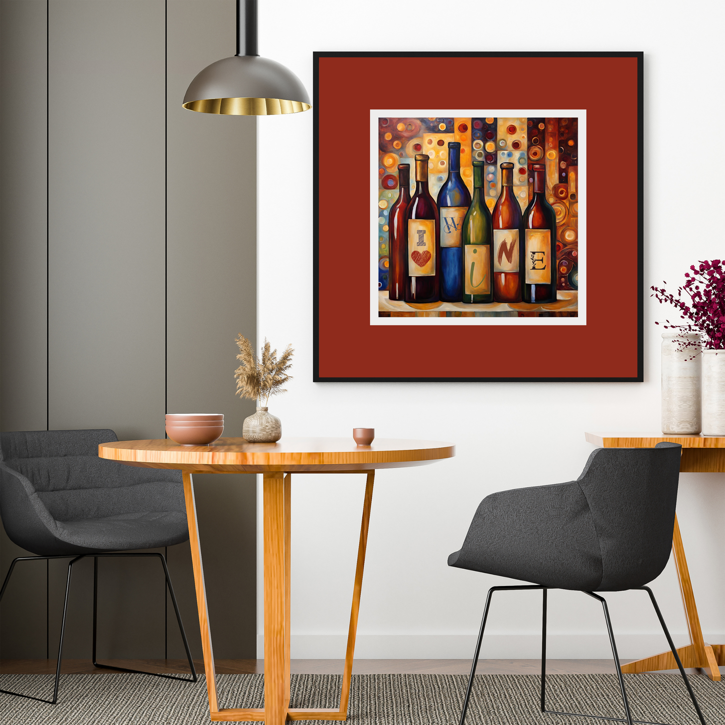 I Love Wine Poster