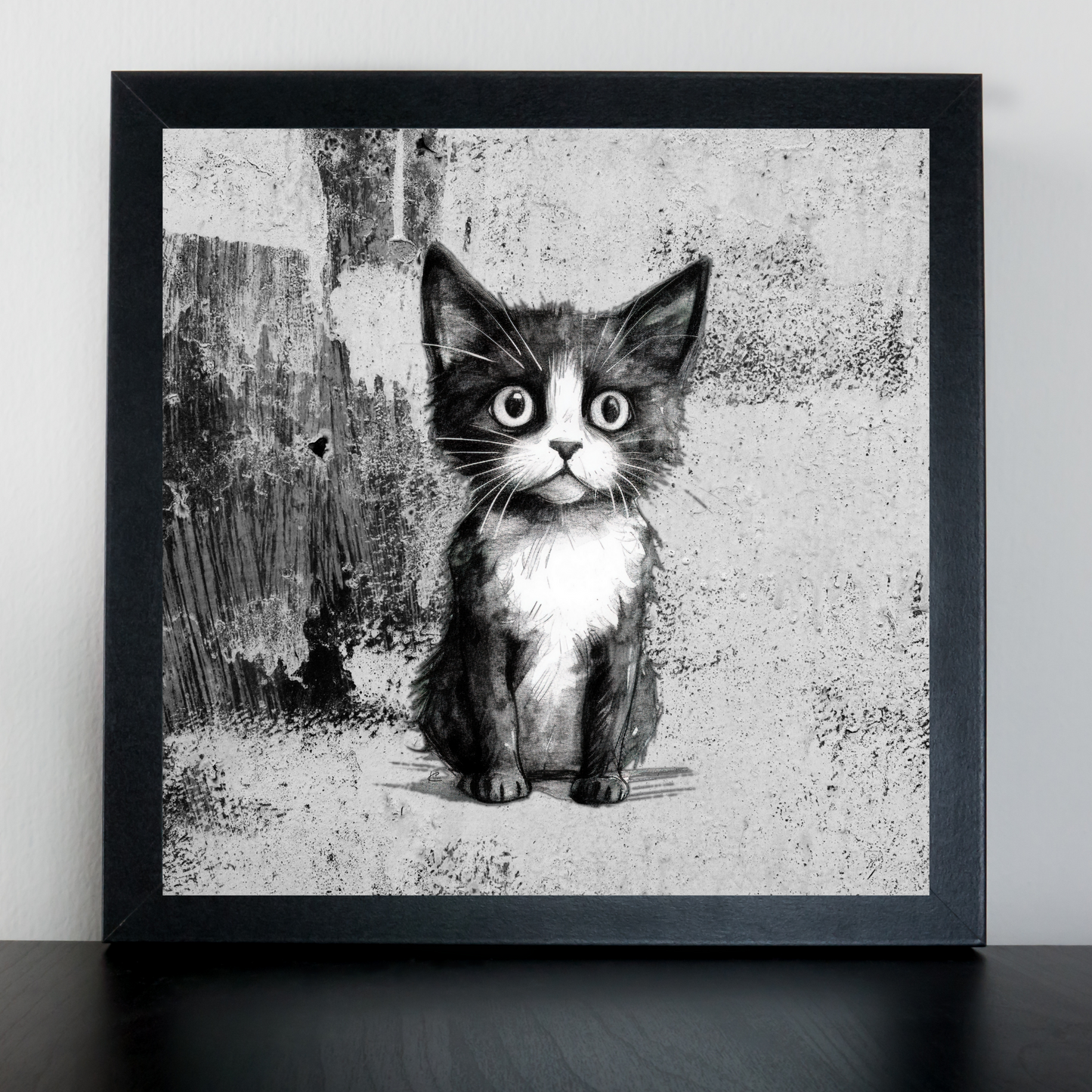 Nolan Tuxedo Kitten Poster