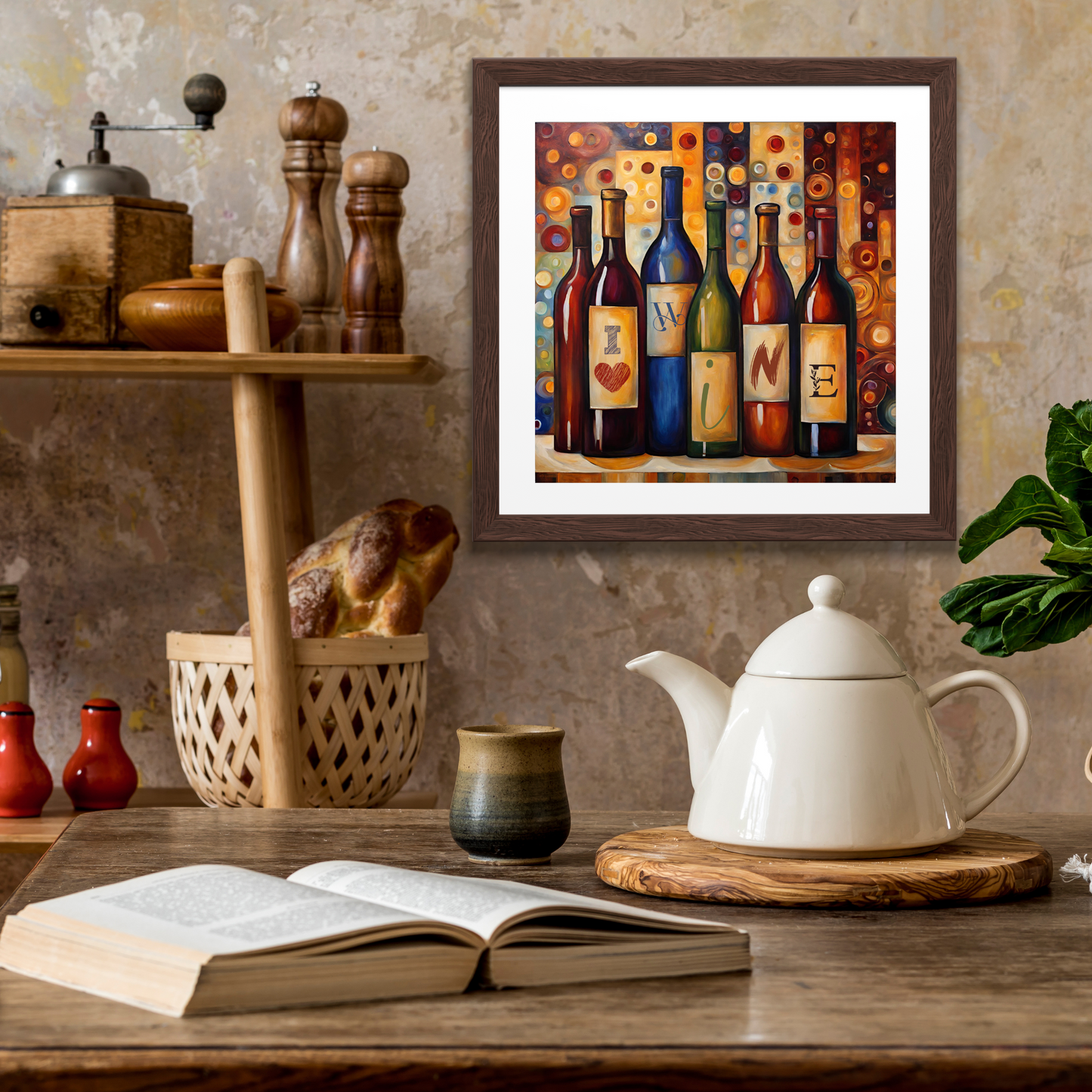 I Love Wine Poster