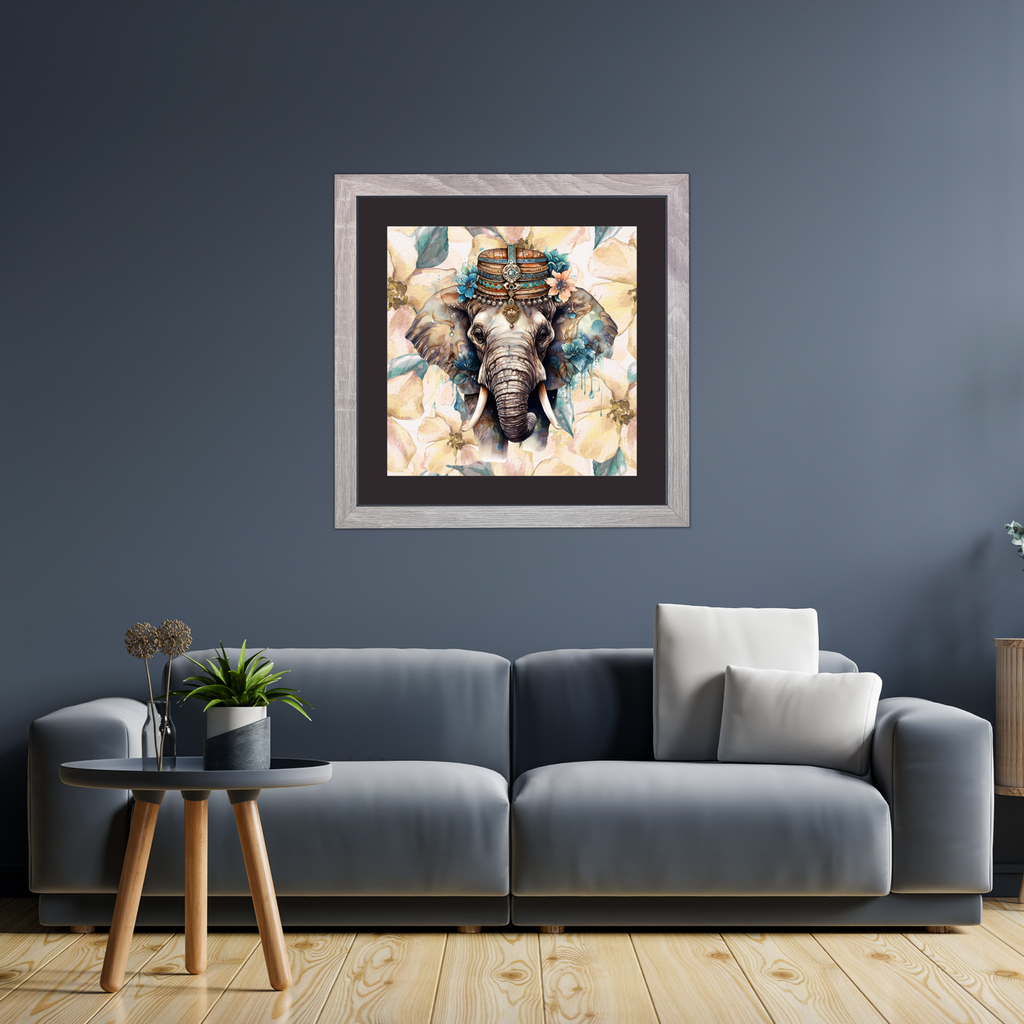 Opheliana Boho Elephant Art Poster