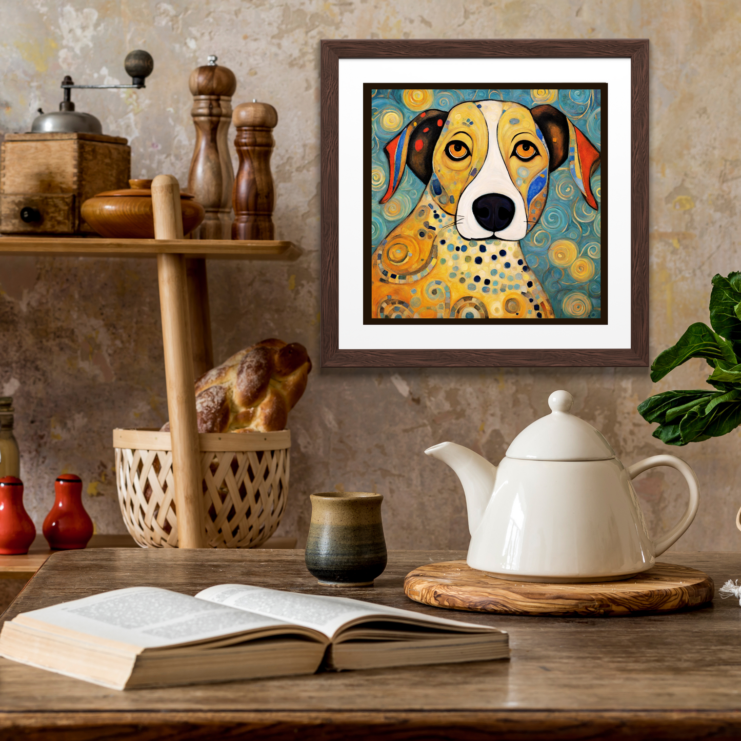 Doggo Art Poster