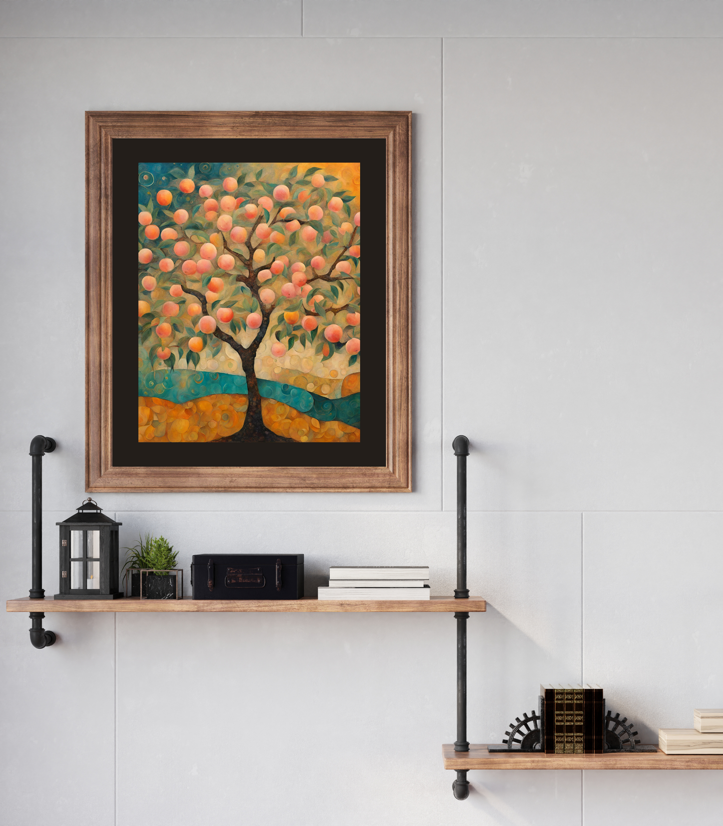 Peach Tree Poster