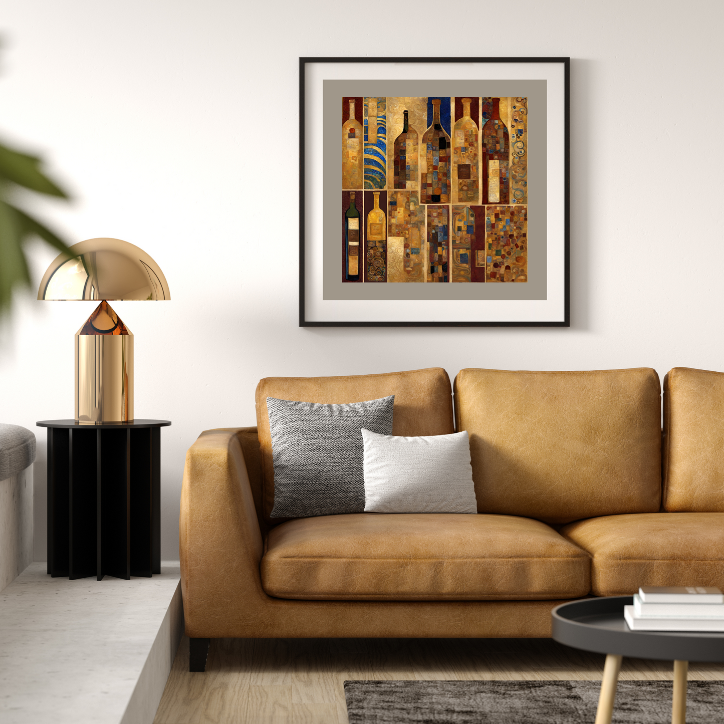 Shelf Life Abstract Bar Art Poster