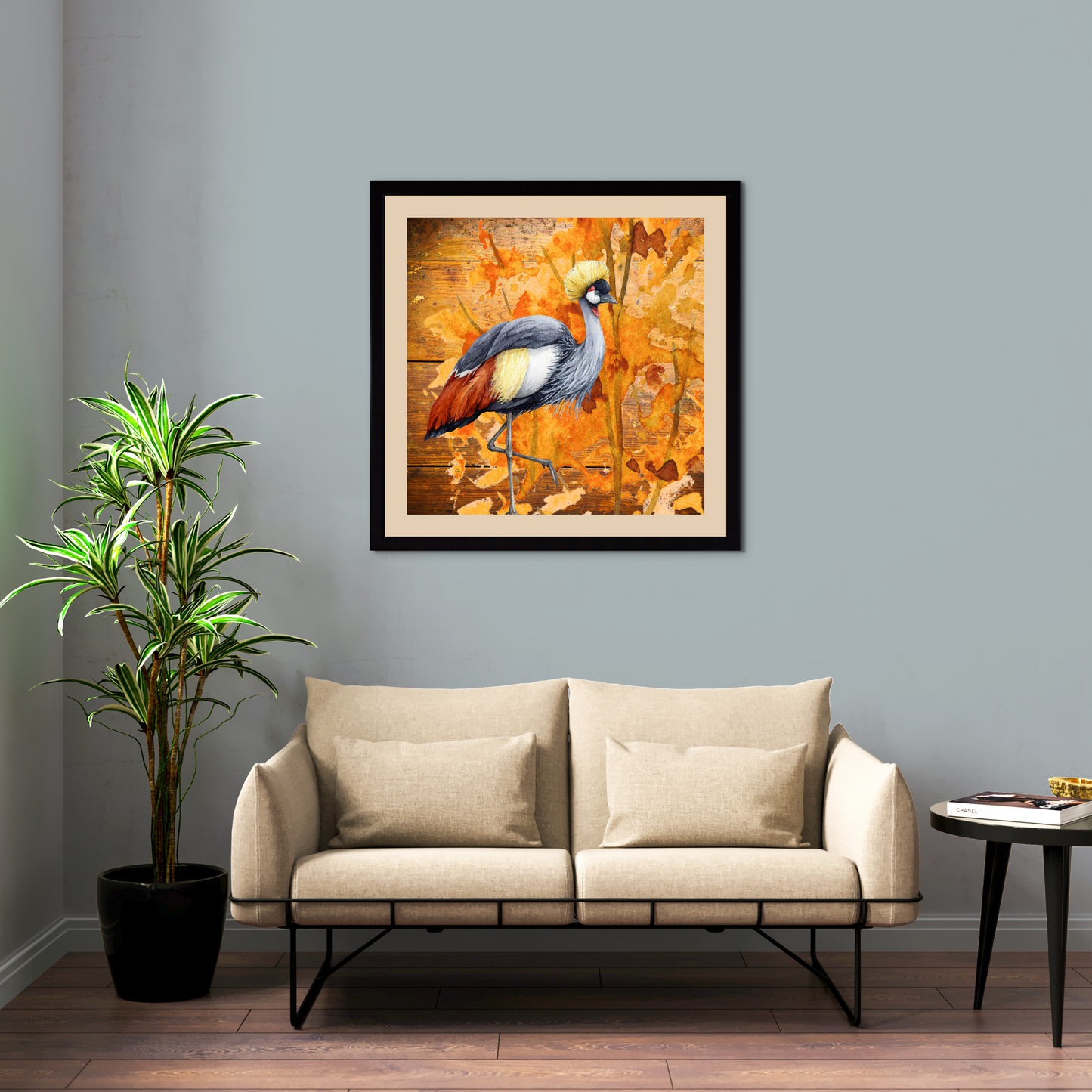 Balance Wildlife Bird Art Poster