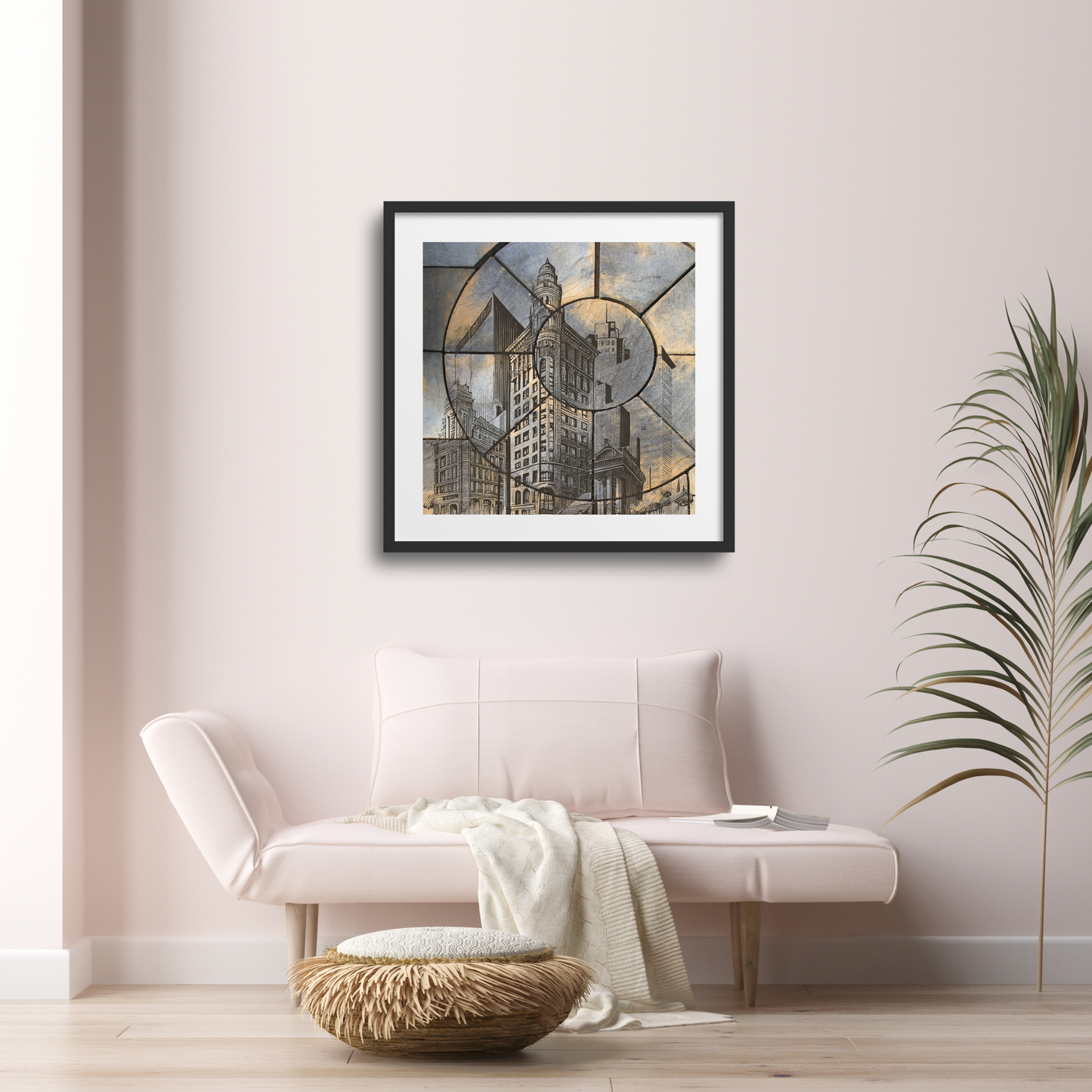 Cityscape Square Poster