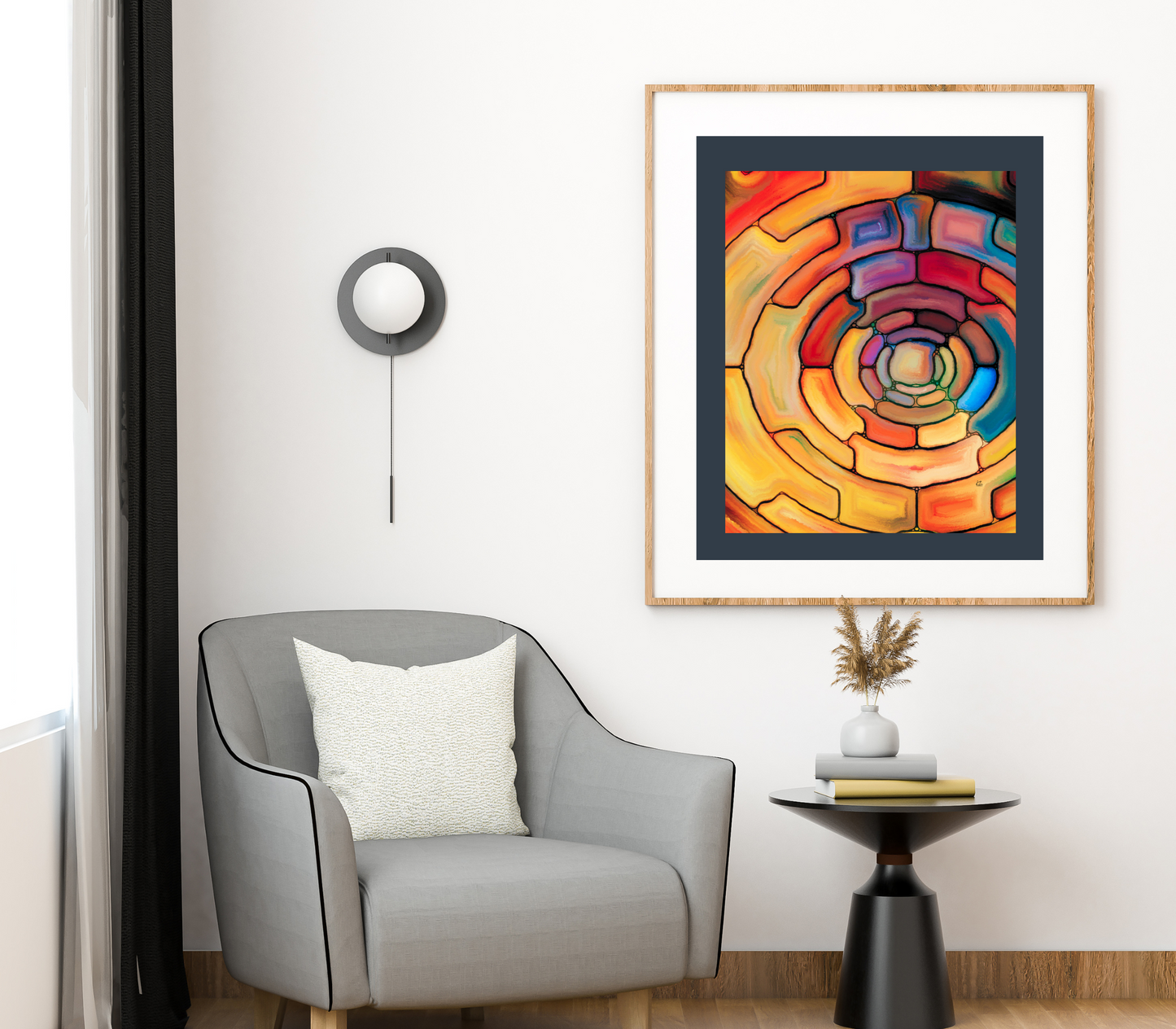 Portkey Abstract Art Poster