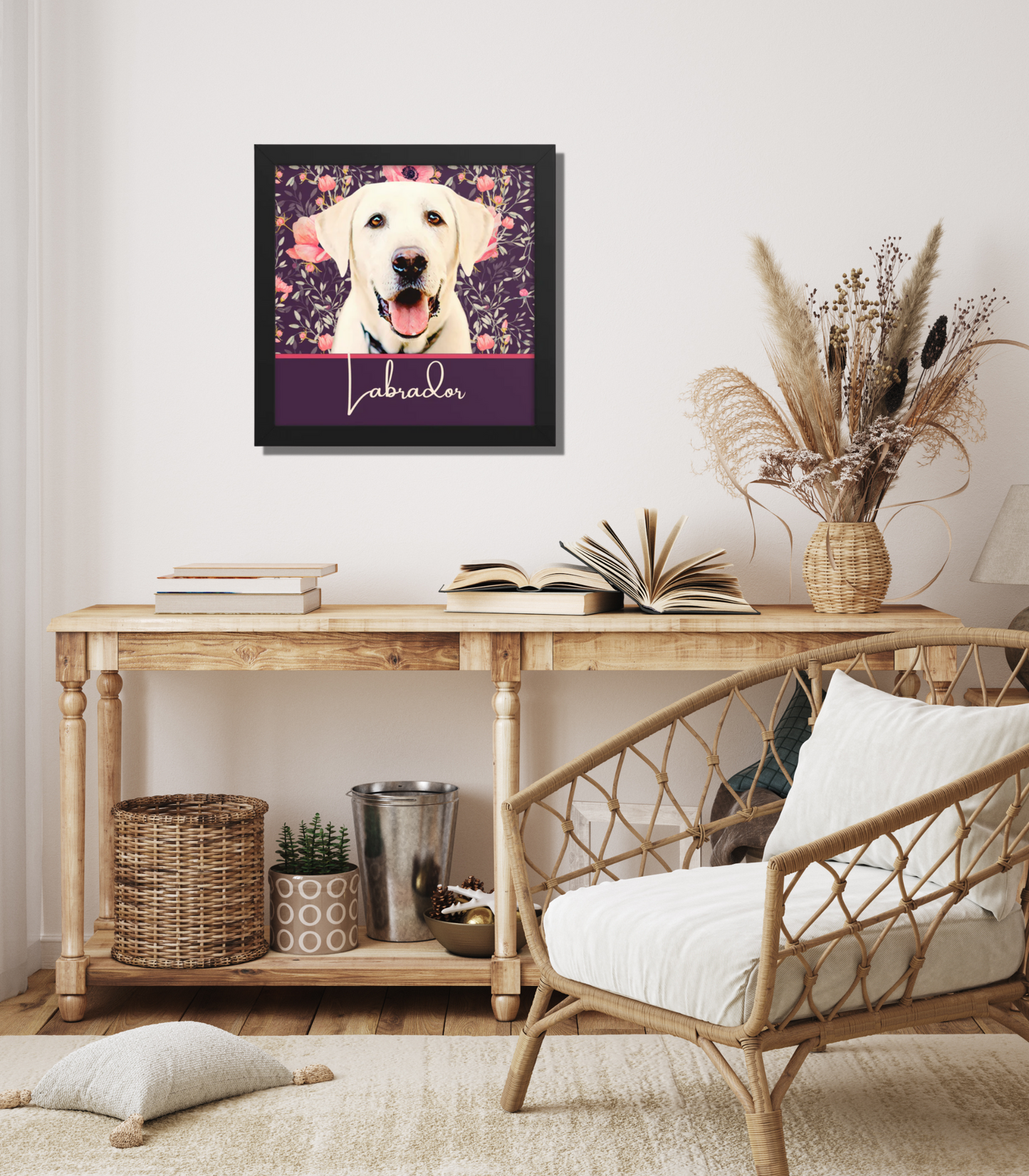 Labrador Framed poster