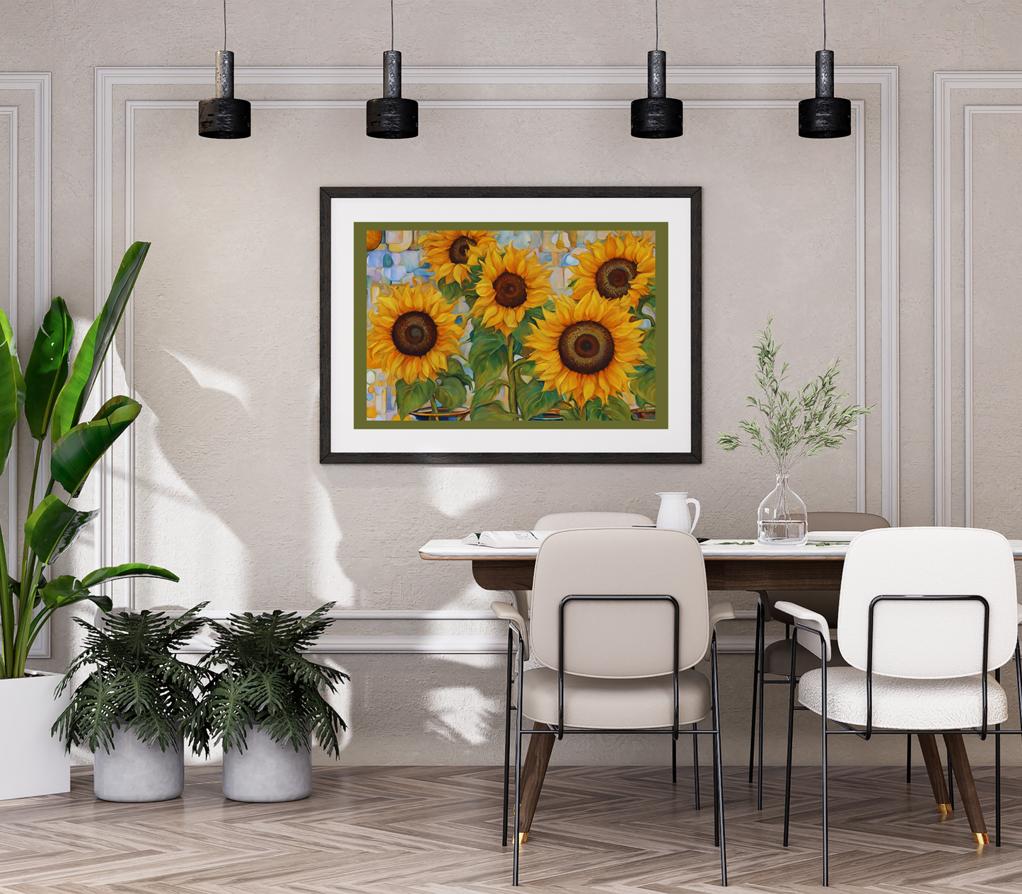 Sunflower Cuttings Poster