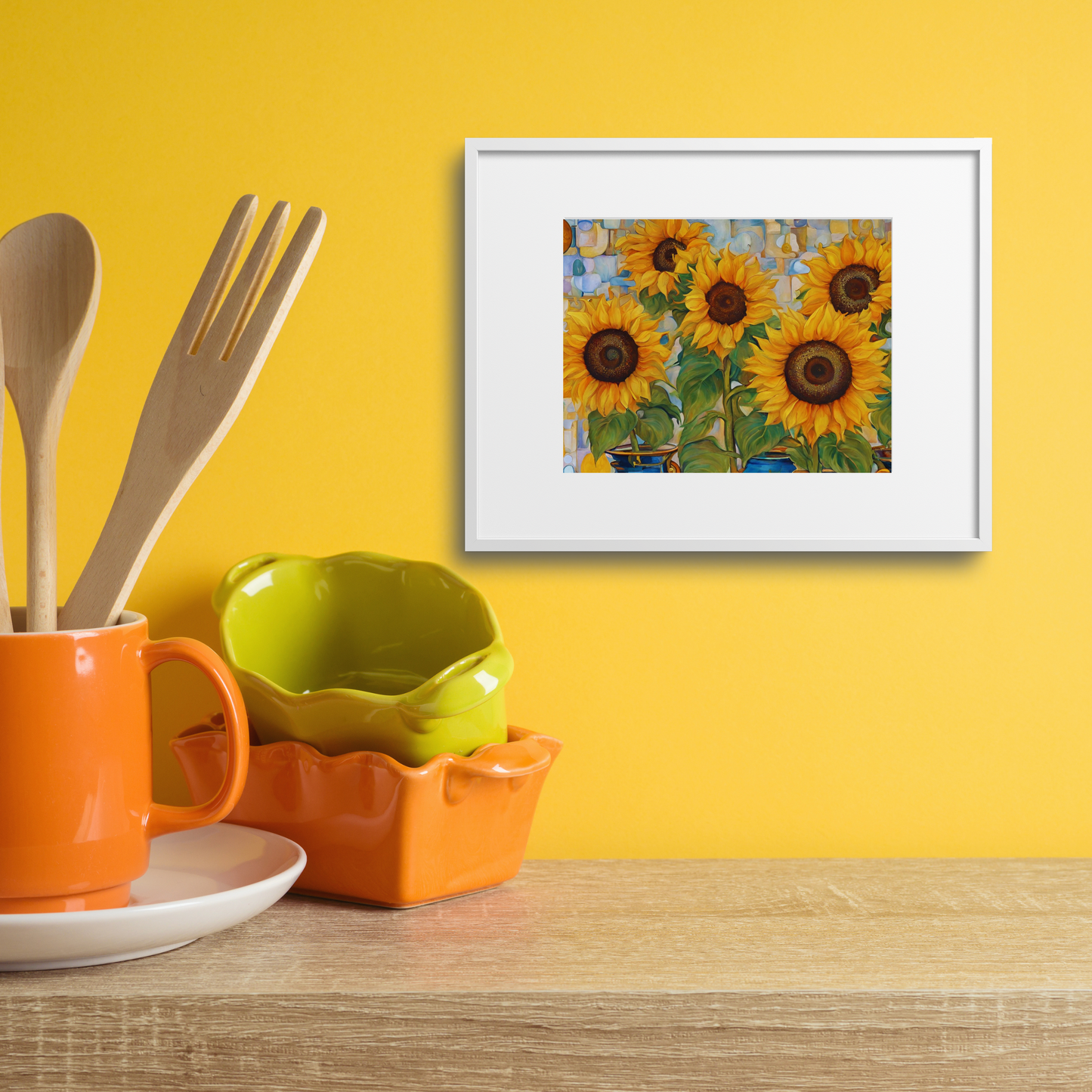 Sunflower Cuttings Poster