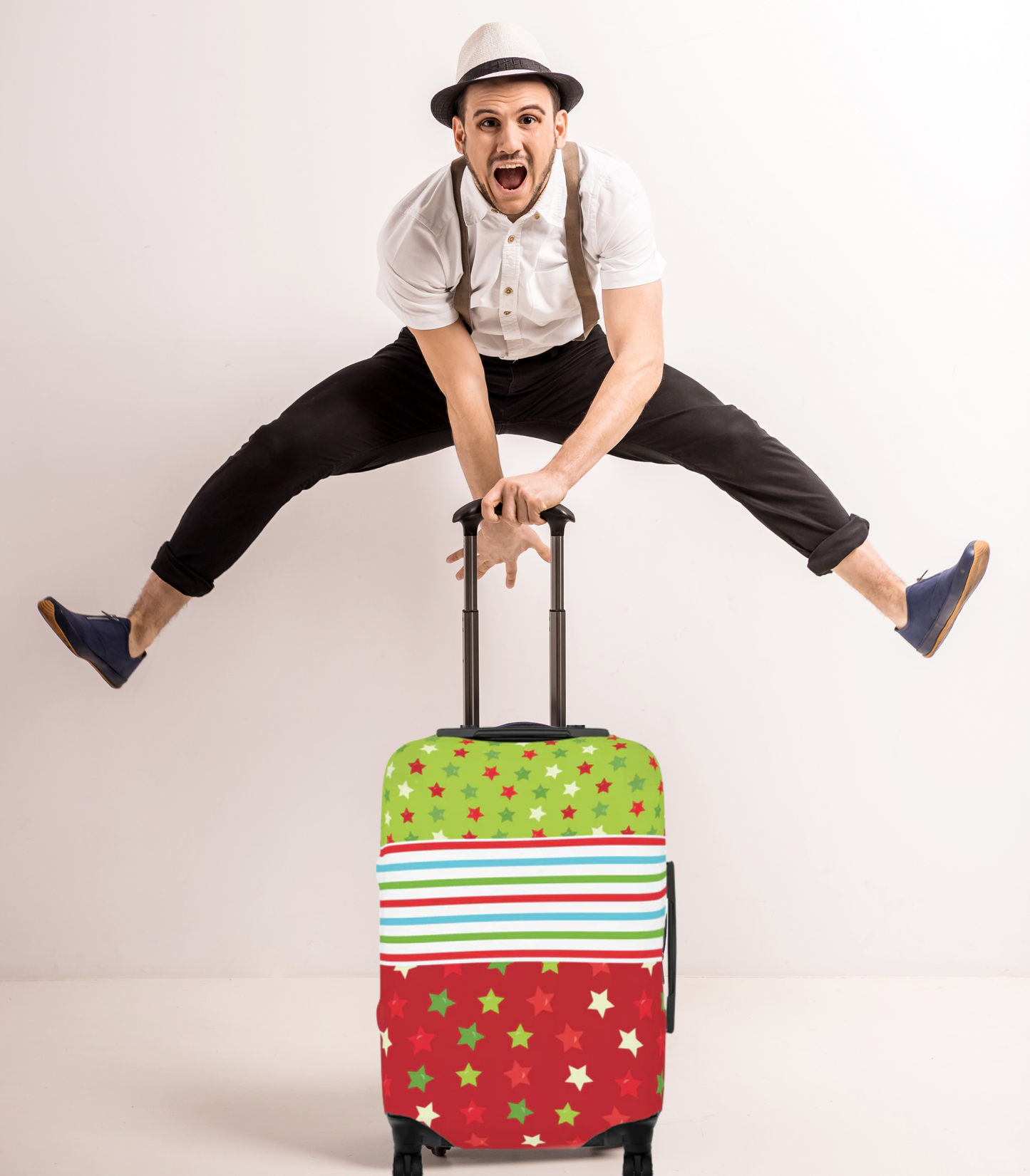 Snappy Holiday Luggage Cover