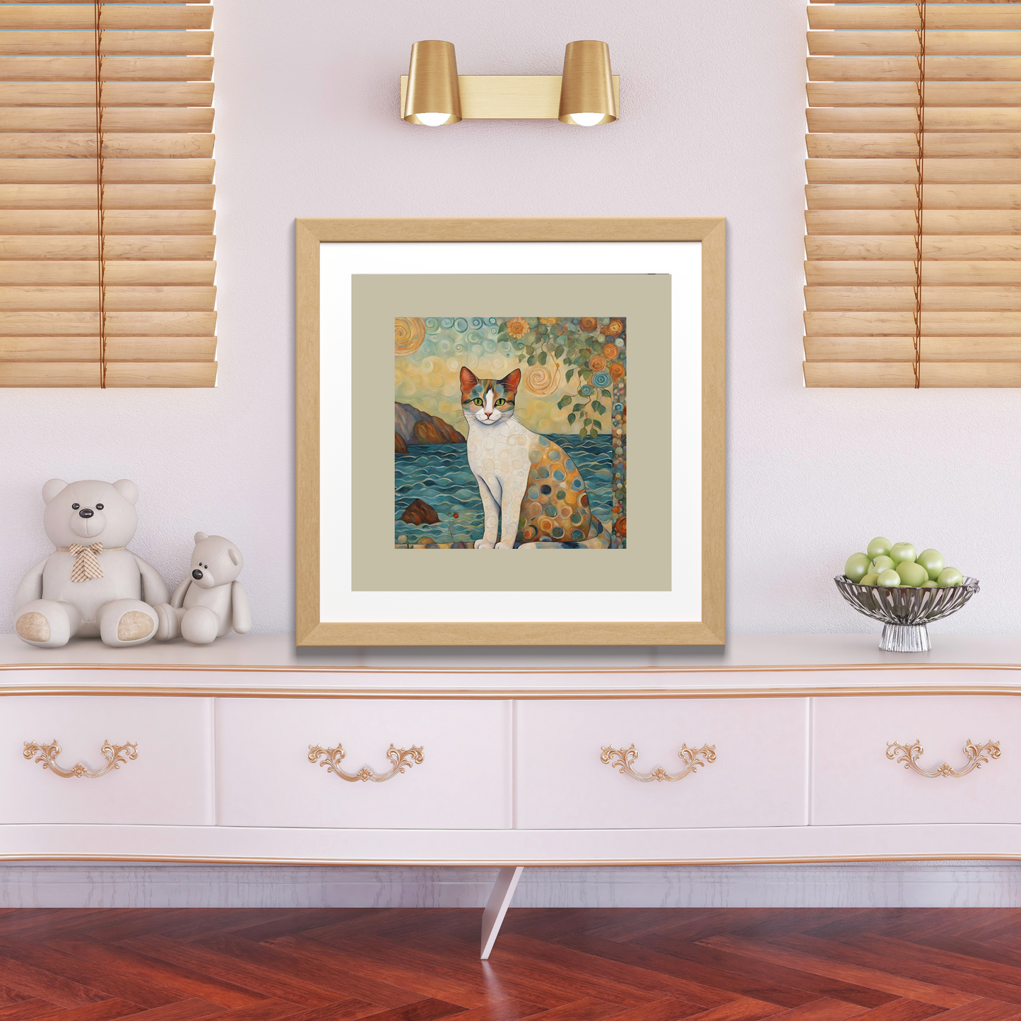 Shoreline Cat Poster