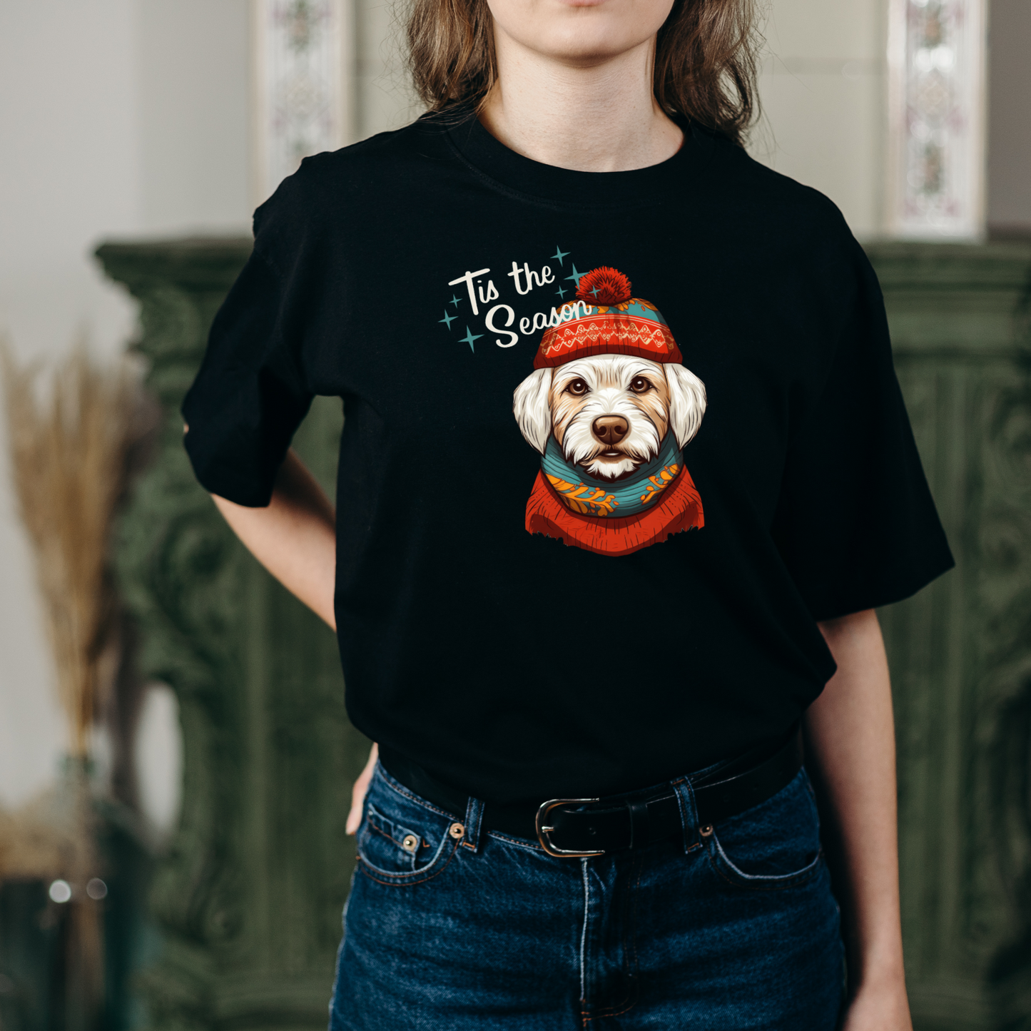 West Highland Terrier Tis the Season Unisex Jersey Short Sleeve Tee