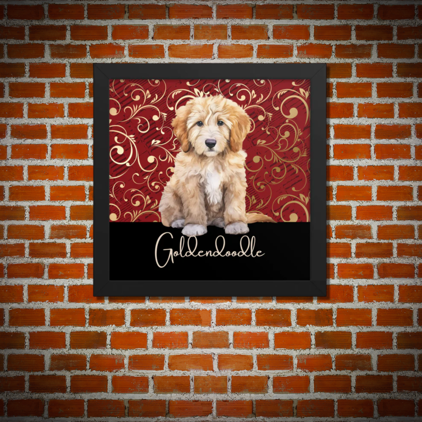 Goldendoodle Framed poster